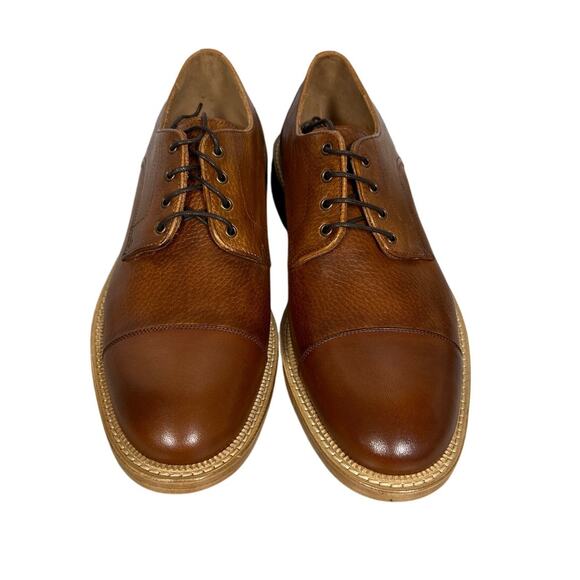 TAFT Rome Shoe in Brown Camello Leather Size 9 New in Box main image 5